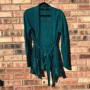 Anthro Knitted and Knotted Cardigan